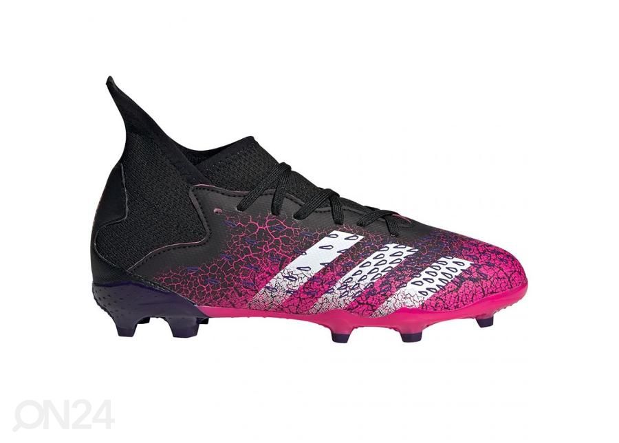 Lasten jalkapallokengät nurmikentälle Adidas Predator Freak.3 FG kuvasuurennos