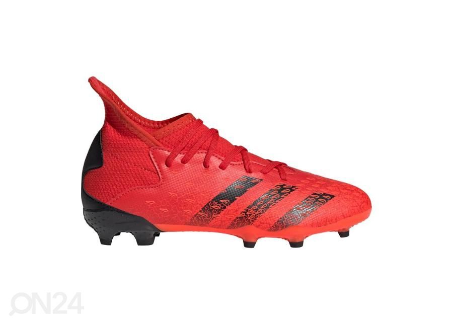 Lasten jalkapallokengät nurmikentälle Adidas Predator Freak .3 FG kuvasuurennos
