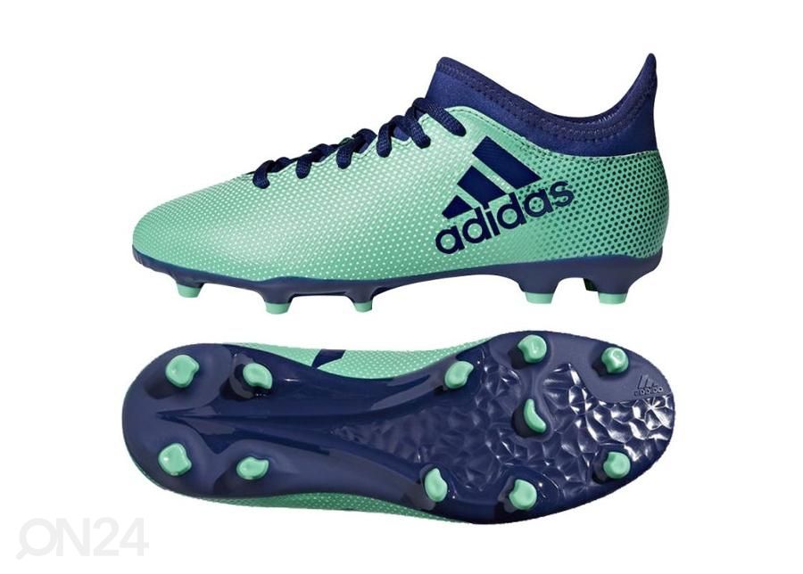 Lasten jalkapallokengät nurmikentälle Adidas X 17.3 FG Jr CP8993 kuvasuurennos