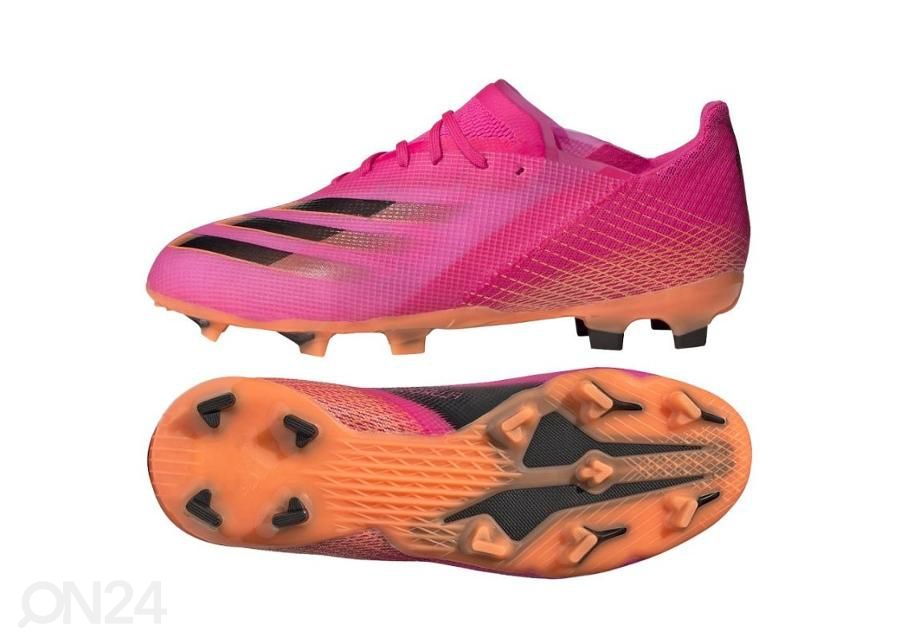 Lasten jalkapallokengät nurmikentälle Adidas X Ghosted.1 FG kuvasuurennos