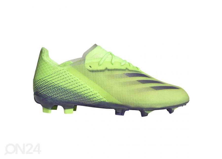 Lasten jalkapallokengät nurmikentälle Adidas X Ghosted.1 FG kuvasuurennos