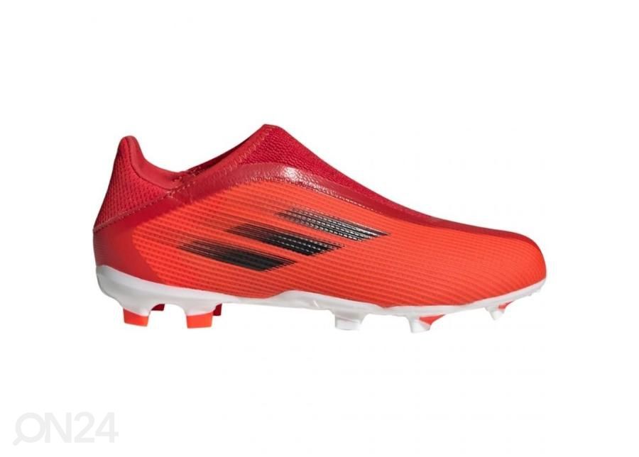 Lasten jalkapallokengät nurmikentälle Adidas X Speedflow.3 FG LL kuvasuurennos