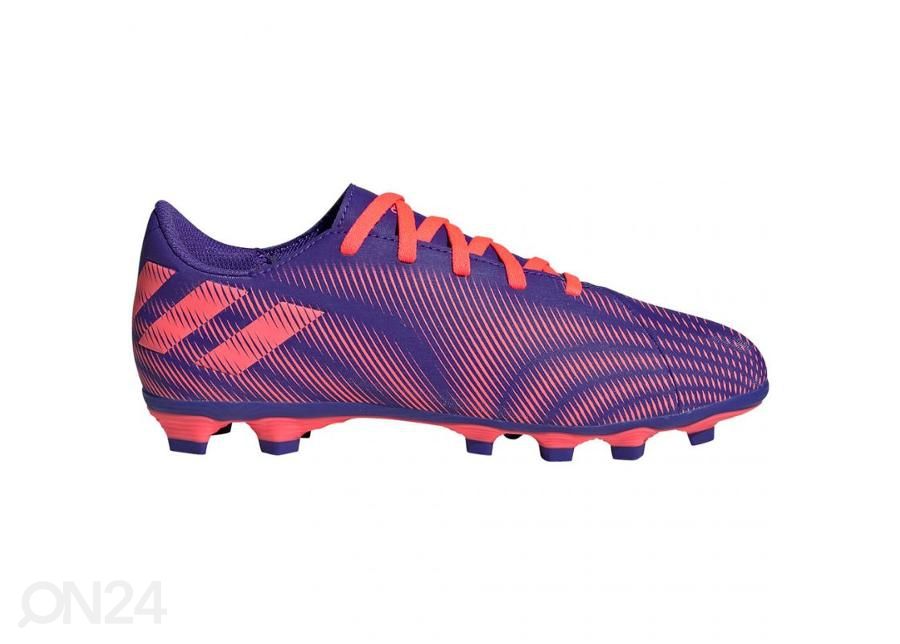 Lasten jalkapallokengät nurmikentälle/tekonurmelle Adidas Nemeziz.4 FxG Junior kuvasuurennos