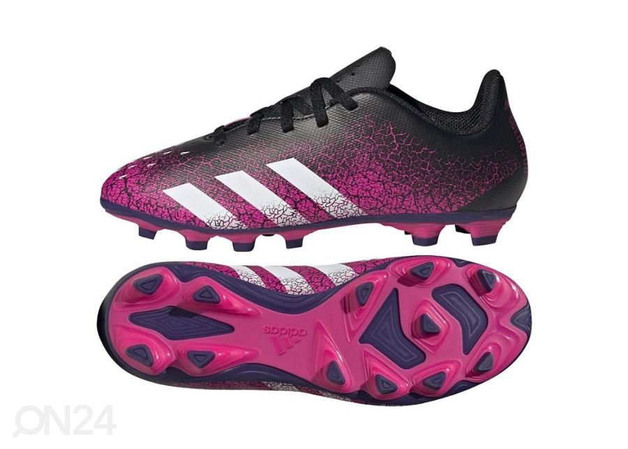 Lasten jalkapallokengät nurmikentälle/tekonurmelle Adidas Predator Freak .4 FxG kuvasuurennos