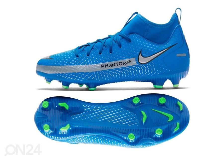 Lasten jalkapallokengät nurmikentälle/tekonurmelle Nike Phantom GT Academy DF FG/MG kuvasuurennos