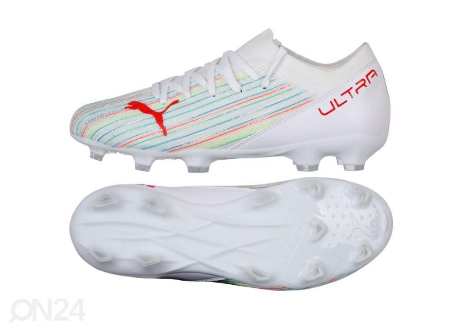 Lasten jalkapallokengät nurmikentälle/tekonurmelle Puma Ultra 3.2 FG AG kuvasuurennos