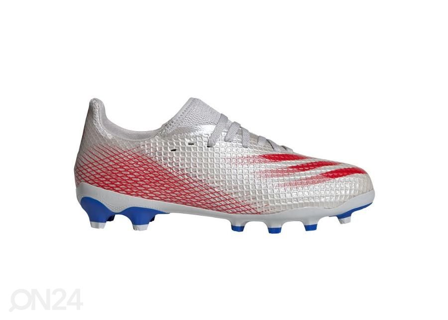 Lasten jalkapallokengät tekonurmelle Adidas JR X Ghosted.3 MG kuvasuurennos