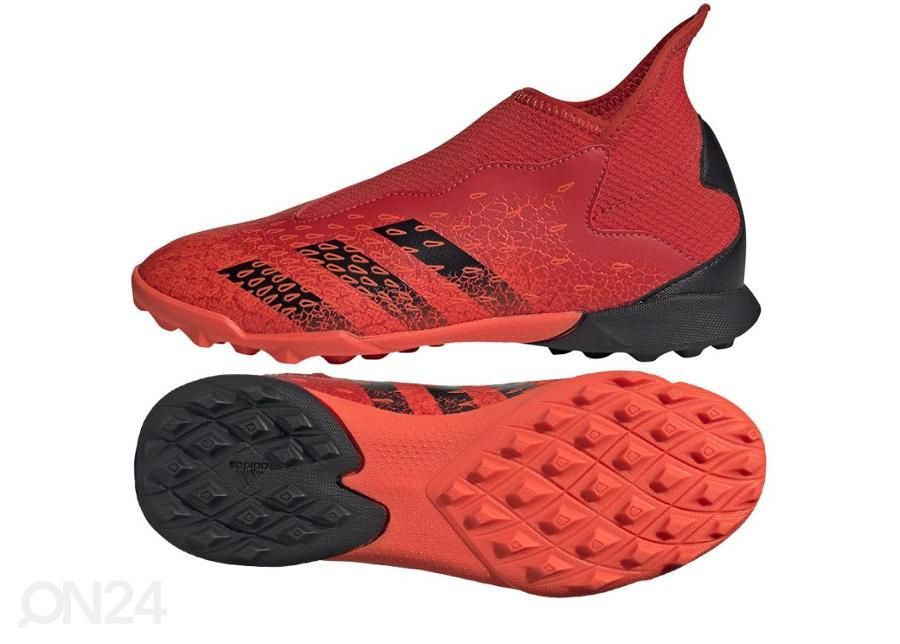 Lasten jalkapallokengät tekonurmelle Adidas Predator Freak.3 LL TF kuvasuurennos