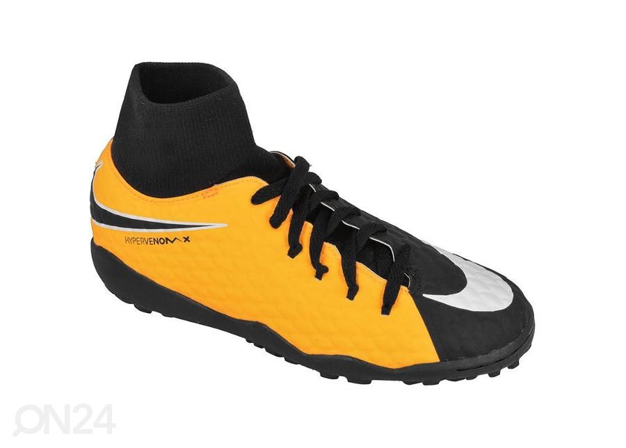 Lasten jalkapallokengät tekonurmelle Nike HypervenomX Phelon III DF TF Jr 917775-801 kuvasuurennos
