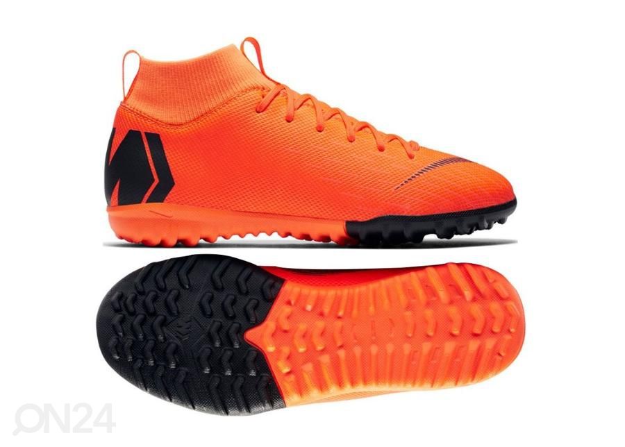 Lasten jalkapallokengät tekonurmelle Nike Mercurial SuperflyX 6 Academy GS TF Jr AH7344-810 kuvasuurennos