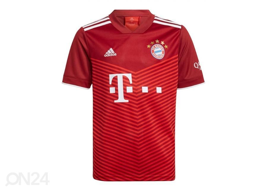 Lasten jalkapallopaita Adidas Bayern Munich Home kuvasuurennos