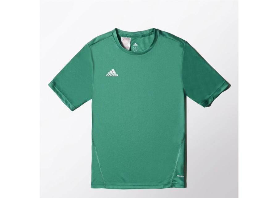Lasten jalkapallopaita Adidas Core Training Jersey Jr S22402 kuvasuurennos