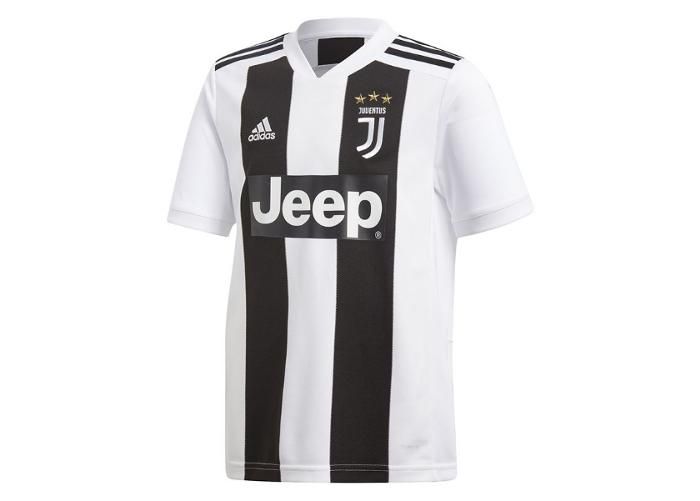Lasten jalkapallopaita Adidas JUVE Home JSY Y Jr kuvasuurennos