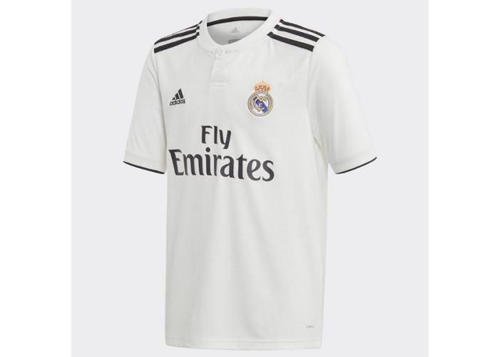 Lasten jalkapallopaita Adidas Real Madrid Home Jr kuvasuurennos