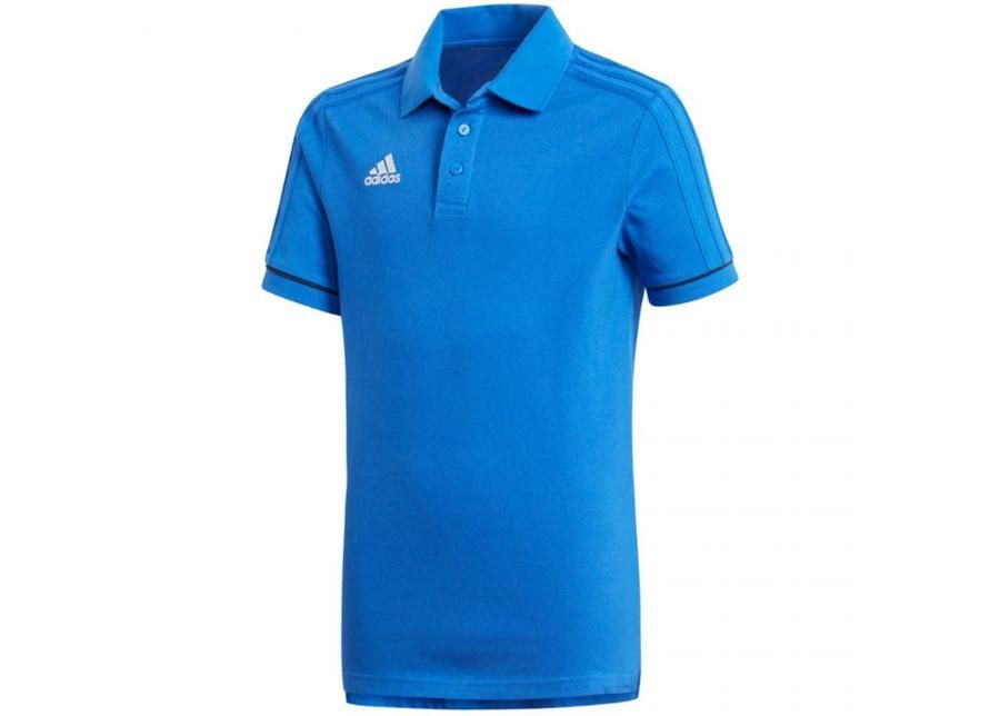 Lasten jalkapallopaita adidas TIRO 17 Cotton POLO Junior BQ2693 kuvasuurennos