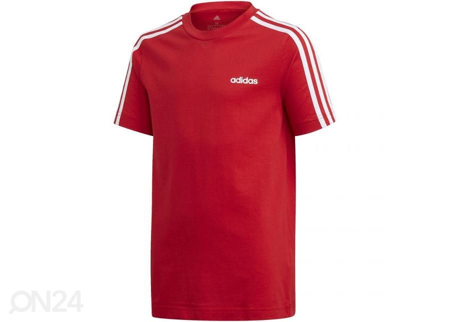 Lasten jalkapallopaita Adidas YB Essentials 3S Tee Junior FM7033 kuvasuurennos