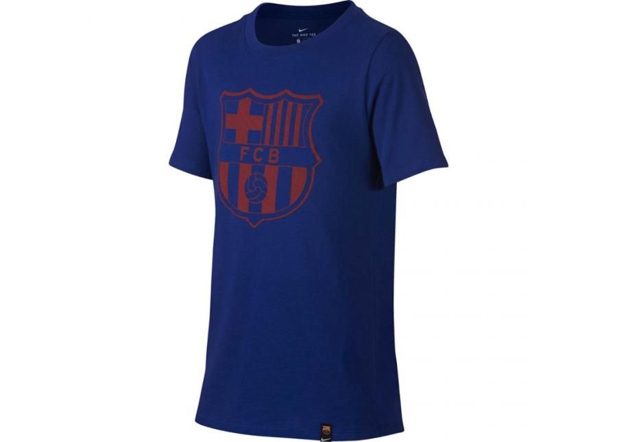 Lasten jalkapallopaita Nike FC Barcelona B NK CREST Junior 859192-410 kuvasuurennos