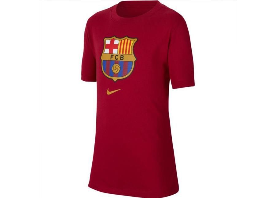 Lasten jalkapallopaita Nike FC Barcelona B NK Tee Evergreen Crest Junior CD3199-620 kuvasuurennos