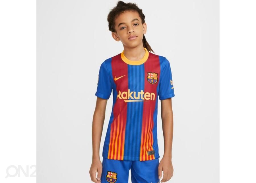 Lasten jalkapallopaita Nike FC Barcelona Stadium kuvasuurennos