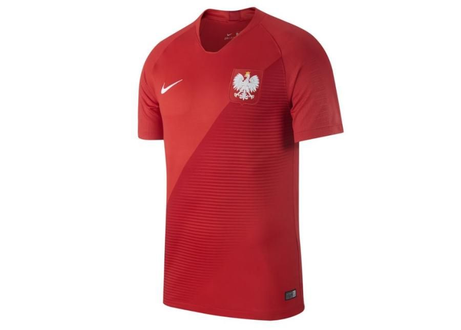 Lasten jalkapallopaita Nike Polska Breathe Stadium Away Jr 894014-611 kuvasuurennos