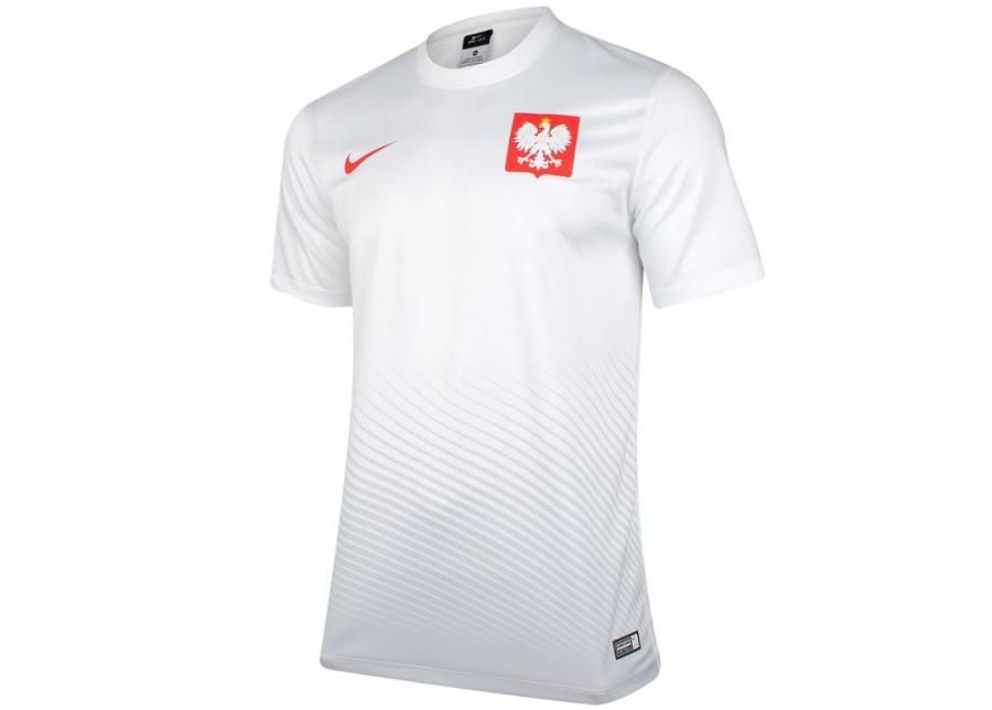 Lasten jalkapallopaita Nike Polska Youth Away Supporters Tee Junior 846807-100 kuvasuurennos