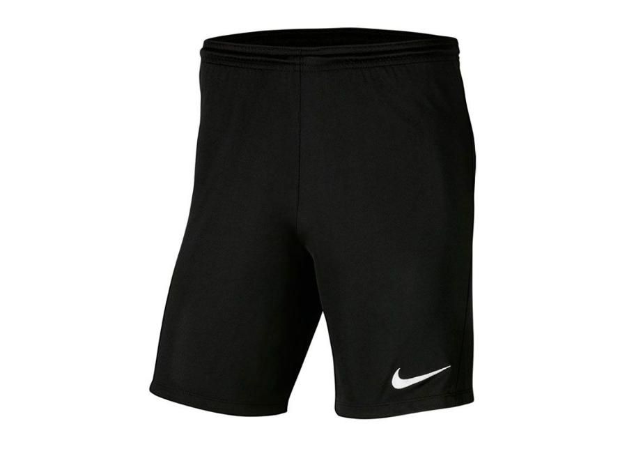 Lasten jalkapalloshortsit Nike Park III Knit Jr BV6865-010 kuvasuurennos