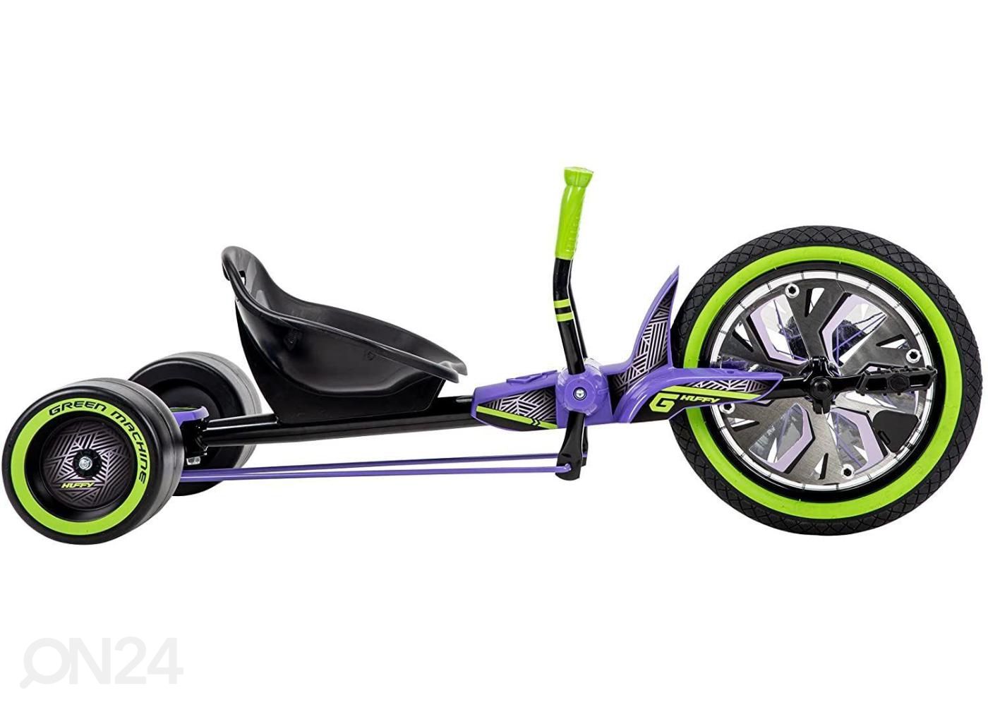 Lasten karting-auto Huffy Green Machine 16” liila kuvasuurennos