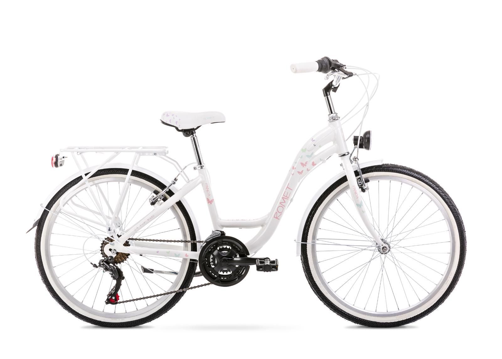 Lasten kaupunkipyörä 13 S PANDA 24" 2.0 valkoinen kuvasuurennos
