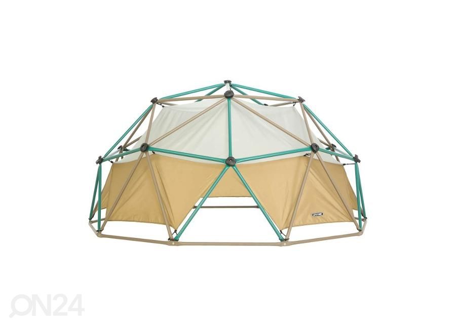Lasten kiipeilyteline ja teltta Geodome 1,52x3,05 m kuvasuurennos