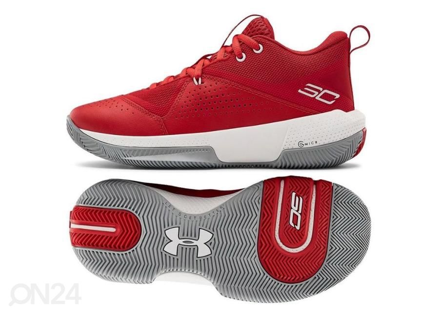 Lasten koripallokengät Under Armour GS SC 3Zero IV Boys Jr 3023918-600 kuvasuurennos