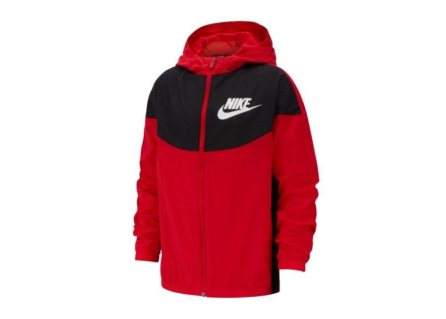 Lasten kuoritakki Nike NSW Woven Jacket JR BV7423-657 kuvasuurennos