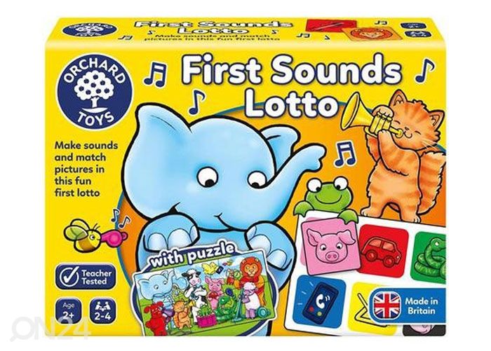 Lasten lautapeli Äänet kuvasuurennos