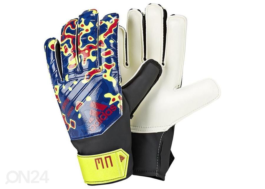 Lasten maalivahdin hanskat Adidas Predator junior MN DN8605 kuvasuurennos