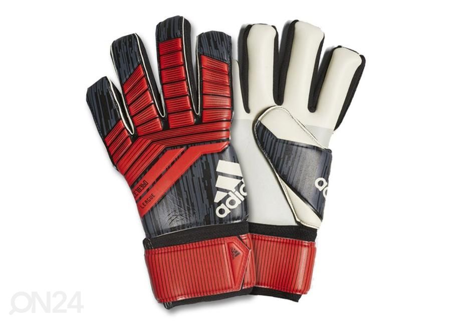 Lasten maalivahdin hanskat Adidas Predator League CW5594 kuvasuurennos