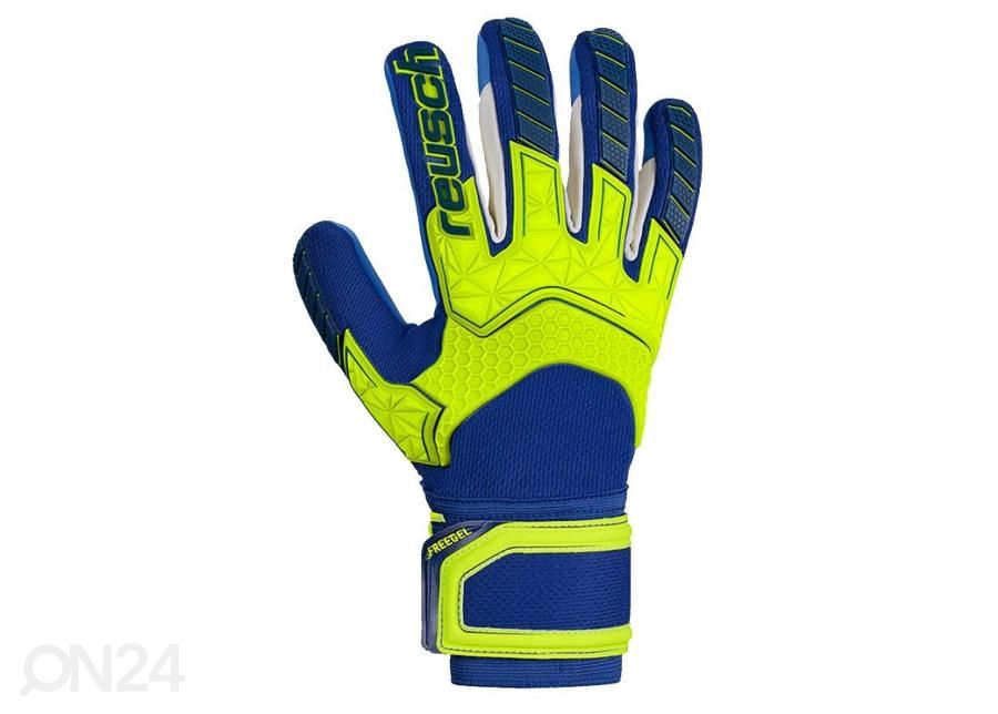 Lasten maalivahdin hanskat Reusch Attrakt Freegel S1 LTD Jr kuvasuurennos