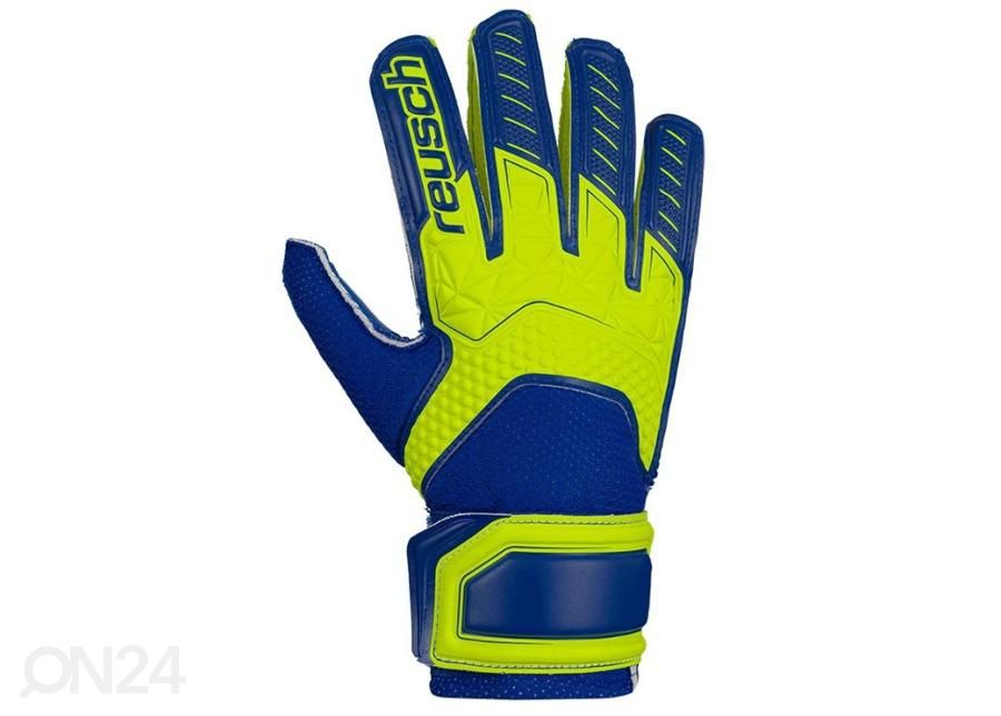 Lasten maalivahdin hanskat Reusch Attrakt SD Open Cuff LTD Jr kuvasuurennos