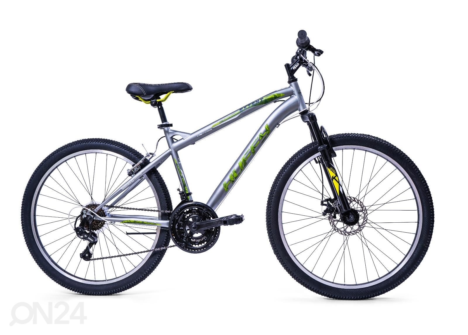 Lasten maastopyörä 26" Huffy Extent Matte Gunmetal kuvasuurennos
