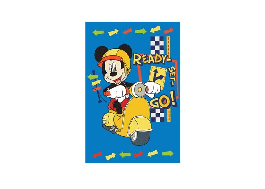 Lasten matto MICKEY MOUSE CLUB HOUSE 140x200cm kuvasuurennos