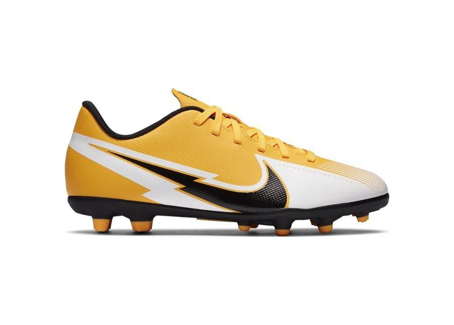 Lasten nurmi-tekonurmi jalkapallokengät Nike Mercurial Vapor 13 Club FG/MG Jr AT8161 801 kuvasuurennos