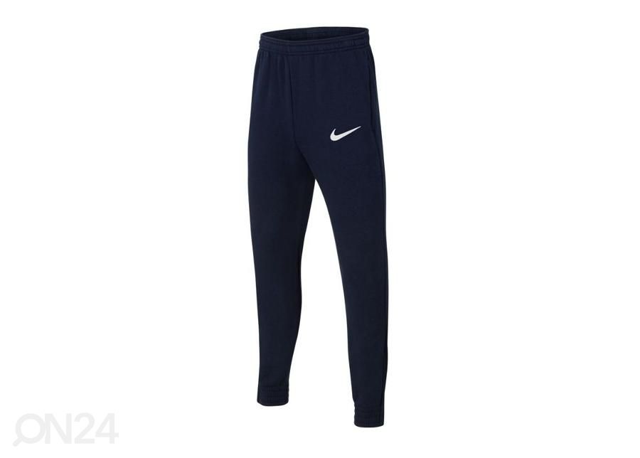 Lasten pitkät jalkapallohousut Nike Park 20 Fleece kuvasuurennos