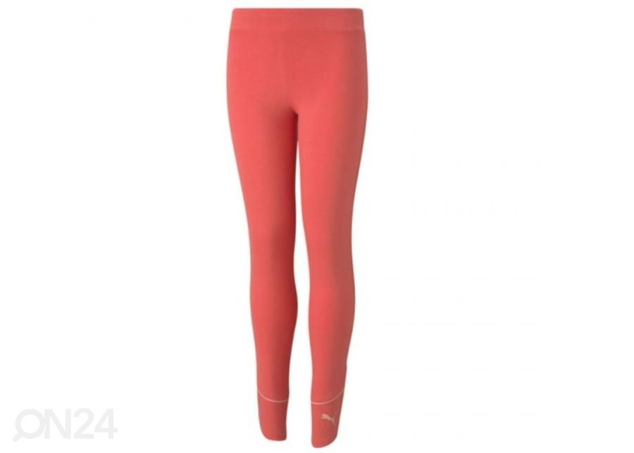 Lasten pitkät treenileggingsit Puma Alpha Leggings kuvasuurennos