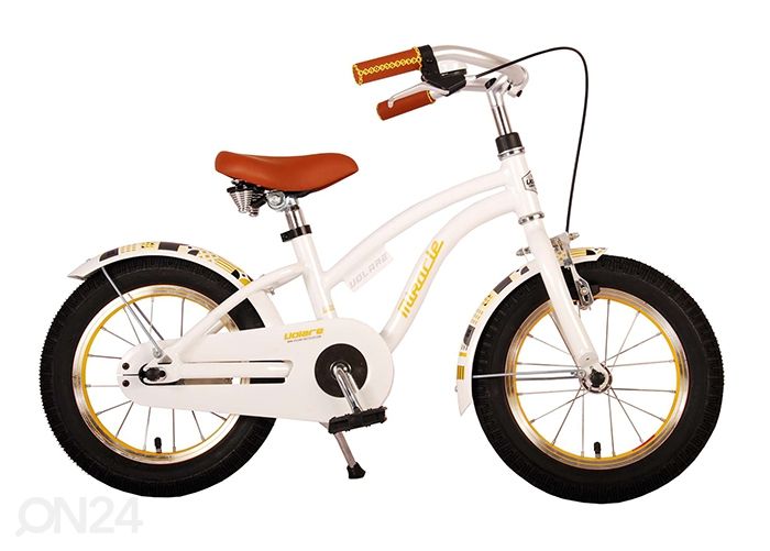Lasten polkupyörä 14" Volare Miracle Cruiser valkoinen kuvasuurennos