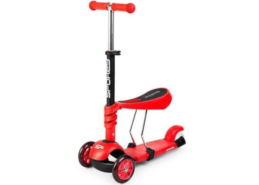 Lasten potkulauta Spokey Tripla 3in1 kuvasuurennos