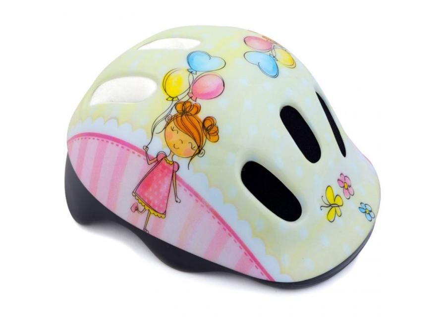 Lasten pyöräilykypärä Spokey Balloon JR kuvasuurennos