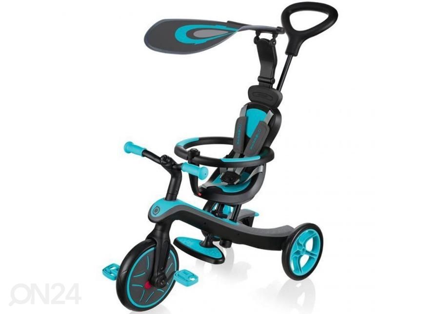 Lasten rattaat / pyörä Smj Globber Teal Explorer Trike 4 in1 kuvasuurennos