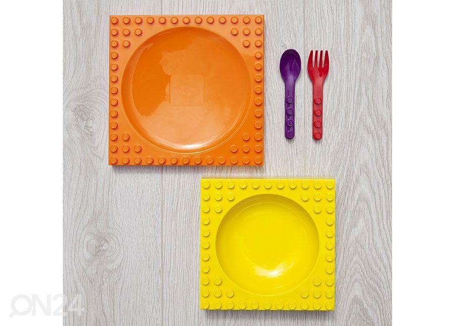Lasten ruokailuvälineet Placematix kuvasuurennos