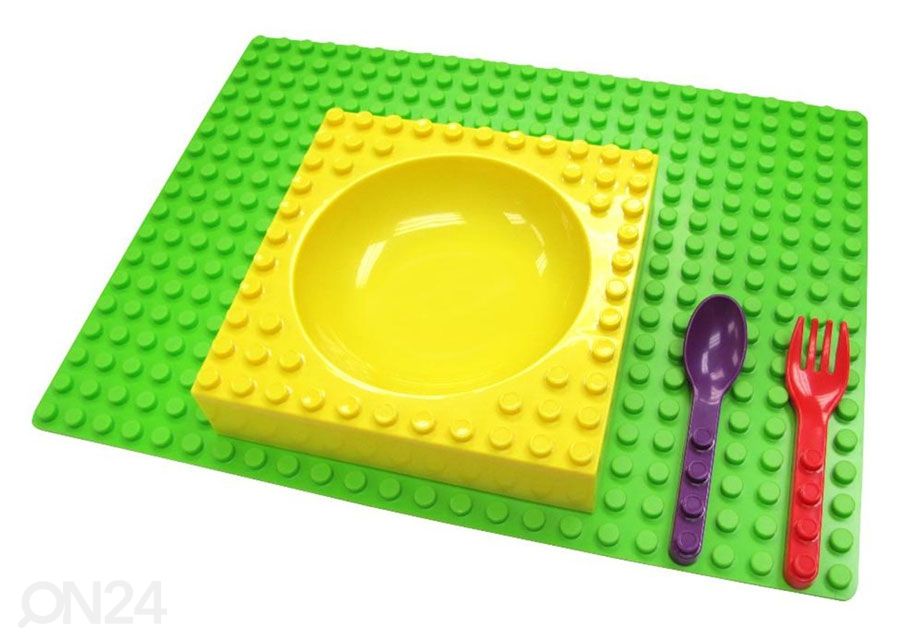 Lasten ruokailuvälineet Placematix kuvasuurennos