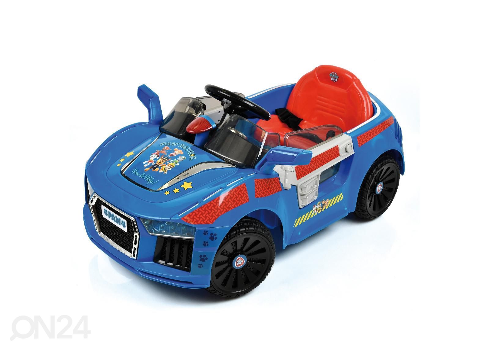 Lasten sähköauto Hauck Toys E-Cruiser Paw Patrol sininen kuvasuurennos