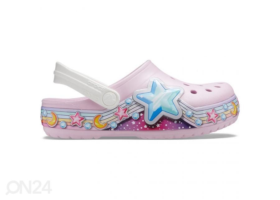 Lasten sandaalit Crocs Fl Star Band Clog kuvasuurennos