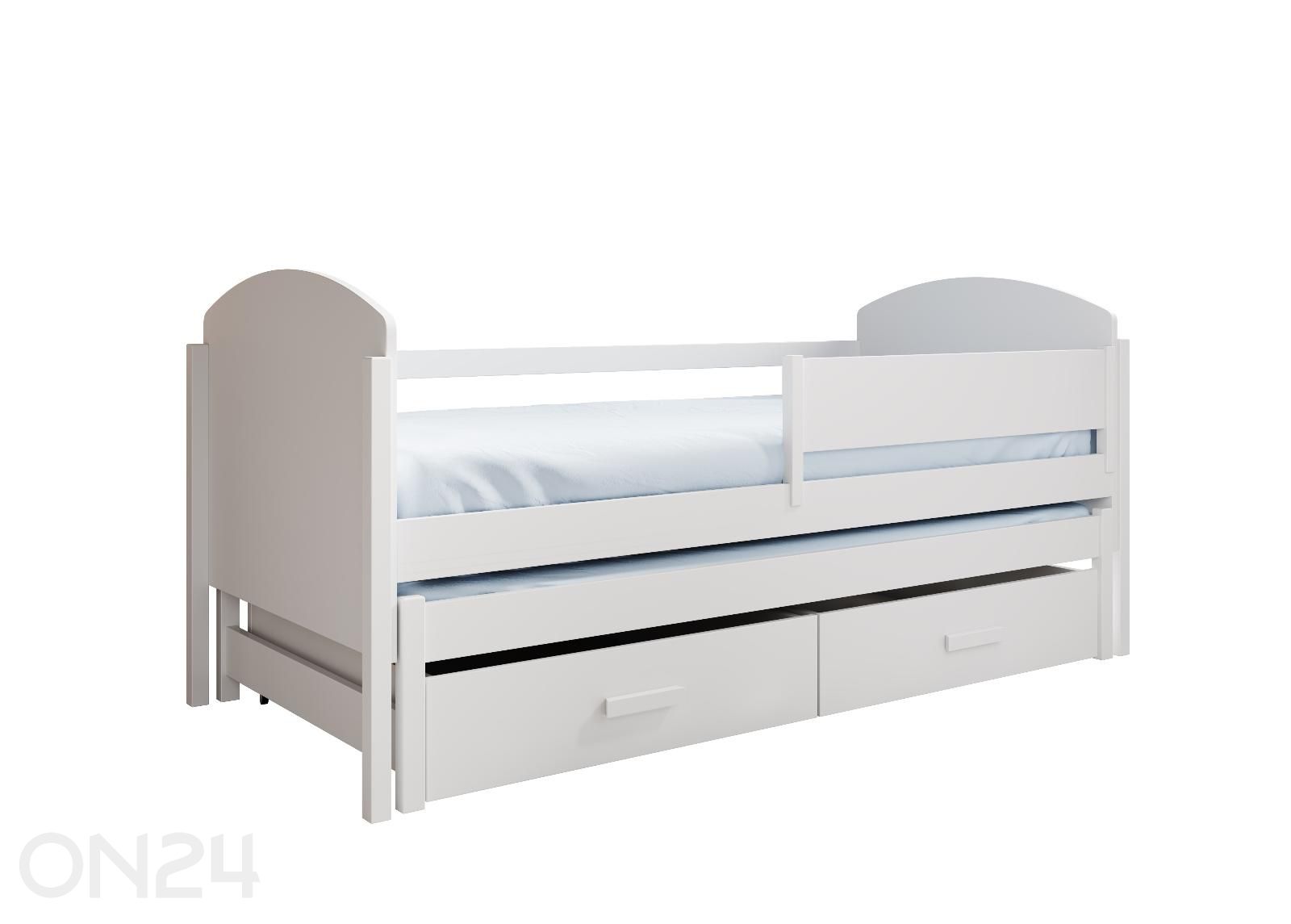 Lasten sänky vetopatjalla, patjat 80x180 cm kuvasuurennos